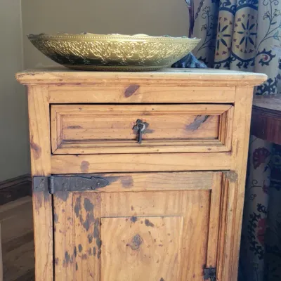 Sale Photo Thumbnail #39: Primitive End Table 