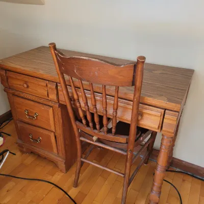 Sale Photo Thumbnail #70: Wooden Desk