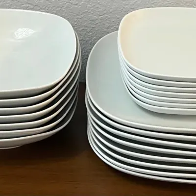 Ikea Susan Pryke Design 365 Set For 7 Plates, Side Plates, And Bowls