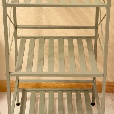 
Grey Metal 3 Tier Shelf