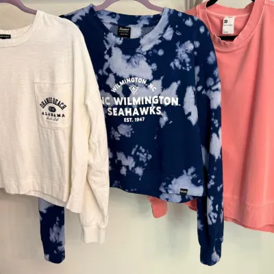 (3) Sweatshirts Medium And Small - Throwback, Alvins Island, All In Motion