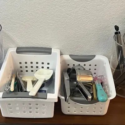 Assorted Kitchen Utensils - Tongs, Spatulas, Wisks, Baking, Ladles, And More
