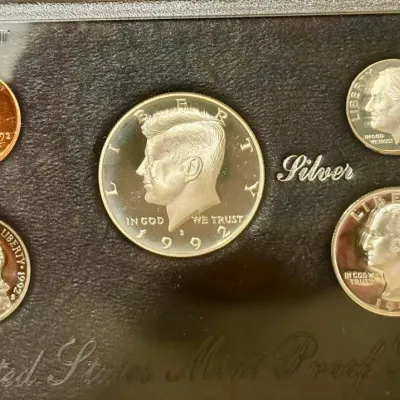 1992 United Mint States Premier Silver Coin Set
