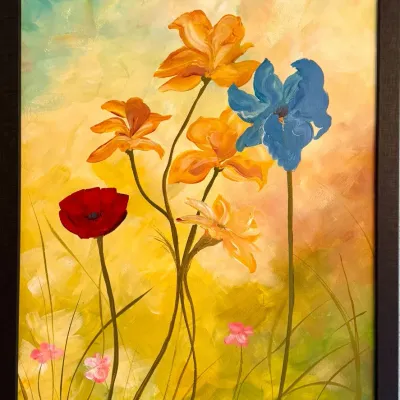 Framed Gwendolyn McShepard Original Oil Painting