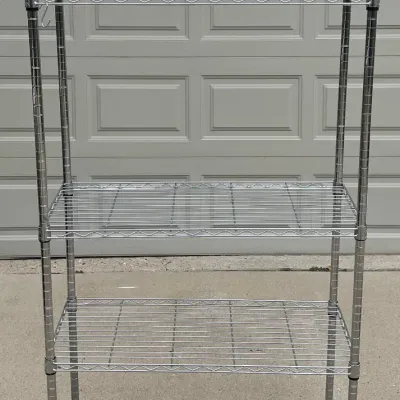 72" HDX 5 Tier Metal Shelf
