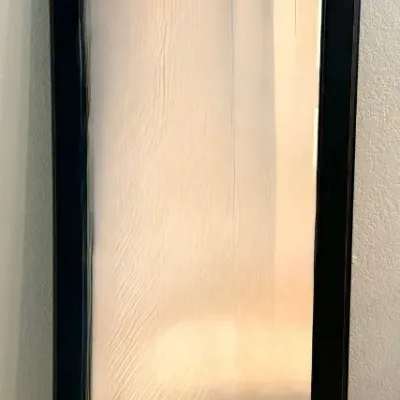
Black Framed Wall Mirror