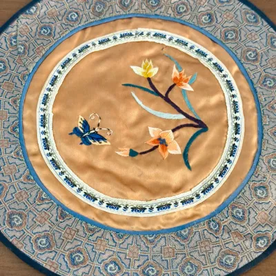 (3) Made In China Beijing Embroidered Silk Panels