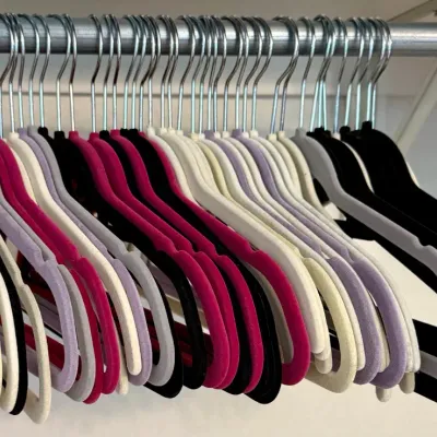 Large Lot Of Felted Hangers