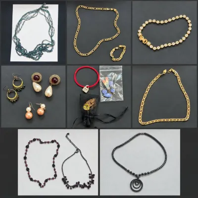 J assorted costume jewelry lot
