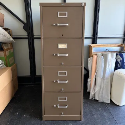 O hon 4 drawer steel filing cabinet