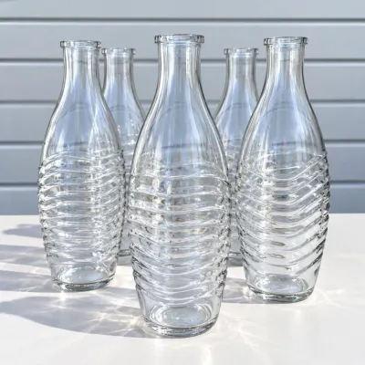 Ld set of 10 soda stream 620ml glass