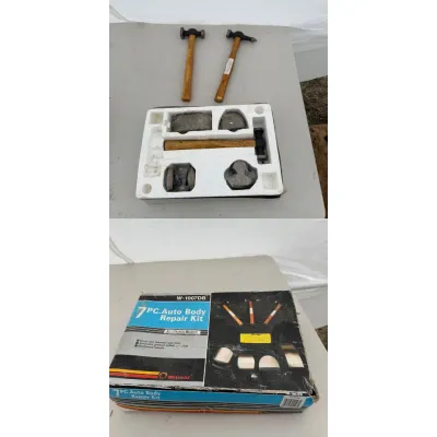 G 7 piece auto body repair kit