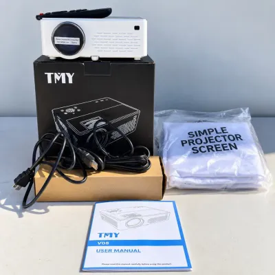 E tmy compact white multimedia projector