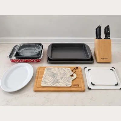 K comprehensive kitchen essentials set