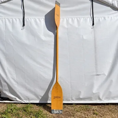 C azzali wooden rowing oar made in italy