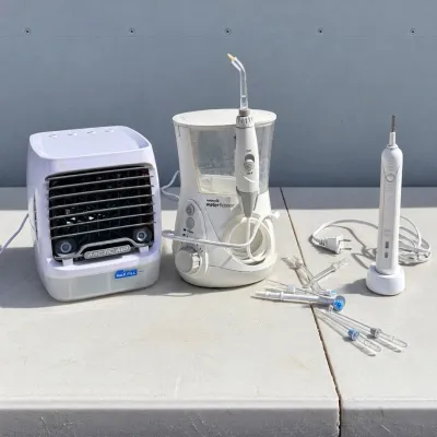 B arctic air compact evaporative air cooler waterpik and braun oral b