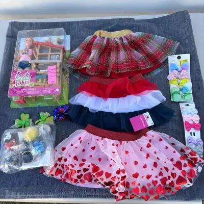 T barbie farm toy kit