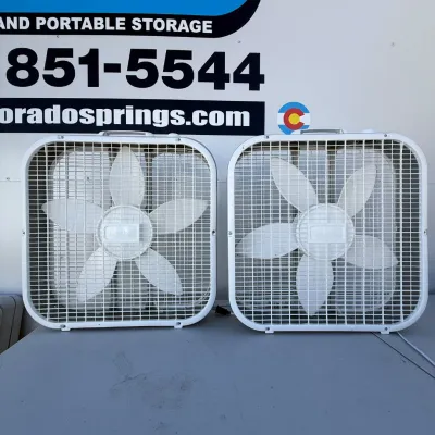 G pair of lasko box fans
