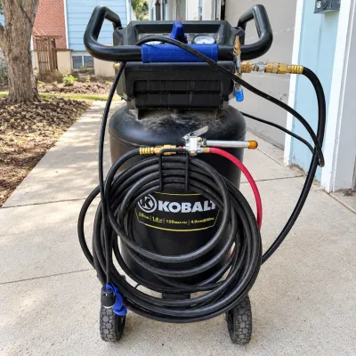 G kobalt 20 gallon 1 8 hp 150 psi air compressor