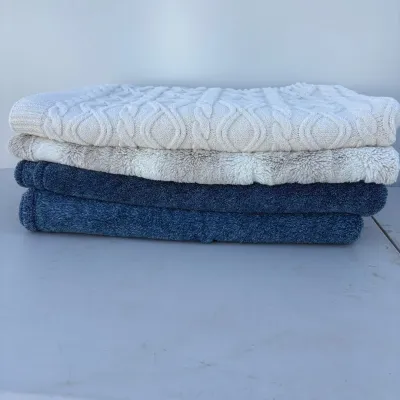 B set of 4 berkshire throw blankets