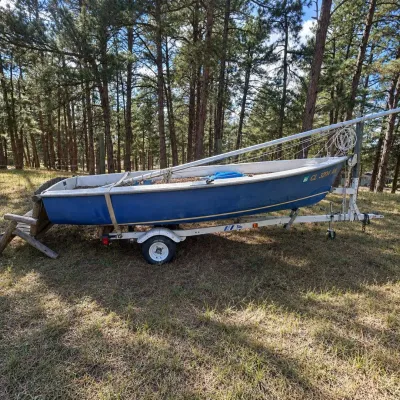 C catalina capri 14 dinghy sailboat