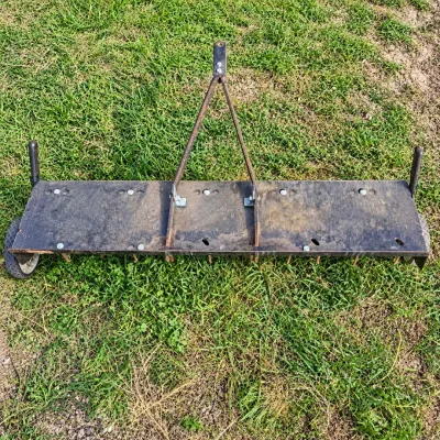 G towable dethatcher