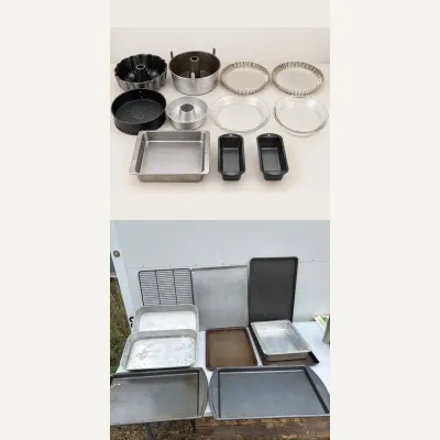 K assorted baking supplies