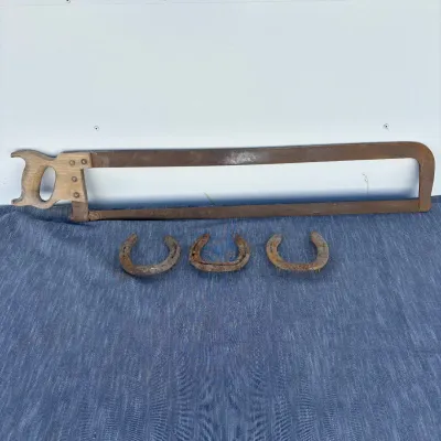 C vintage 37 x 6 5 butcher saw