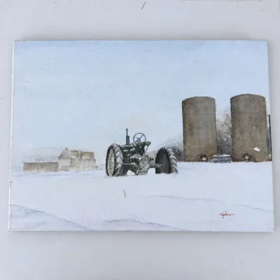 Ar blizzard at boone ranch by richard hahn