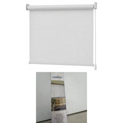 G coolaroo 72 x 72 white outdoor roller shade