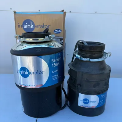 K insinkerator badger 15ss garbage disposal set