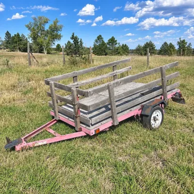 C single axle utility trailer