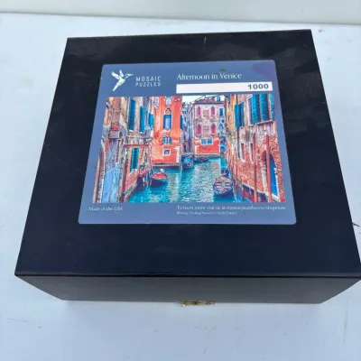 T afternoon in venice wooden mosaic puzzle