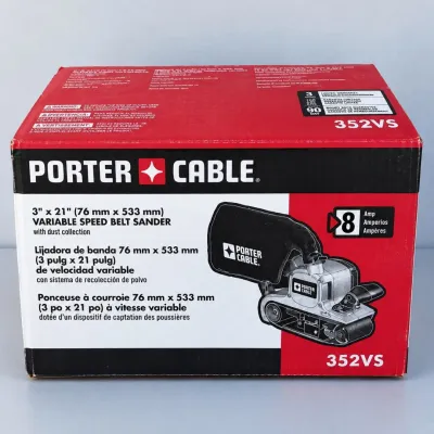 G porter cable 352vs variable speed belt sander