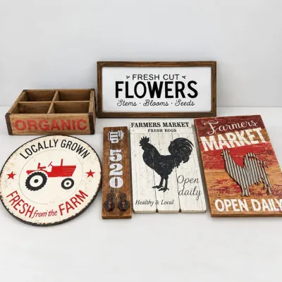 Ld farmhouse decor signage set