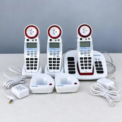 E clarity home phone set