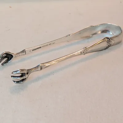 1868-75 Tiffany & Co Sterling Tongs!
