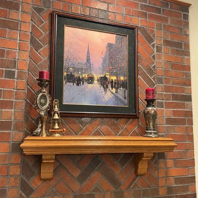Sale Photo Thumbnail #24: City in Winter Painting