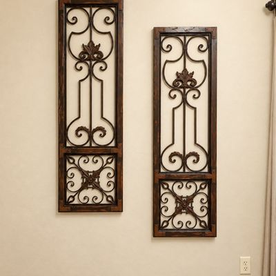 Sale Photo Thumbnail #23: Wrought iron wall decors