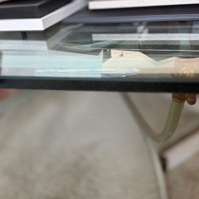 Glass table top