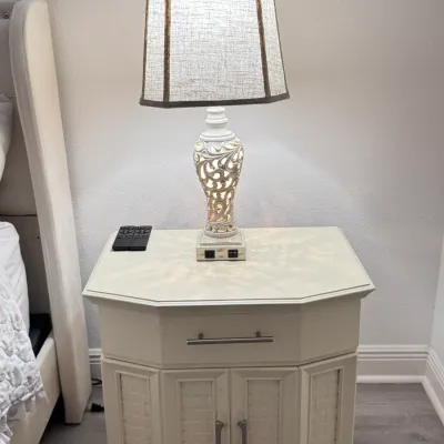Sale Photo Thumbnail #75: Off-White Night Stand