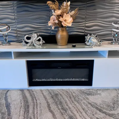 Sale Photo Thumbnail #4: TV Cabinet with Electric Fireplace