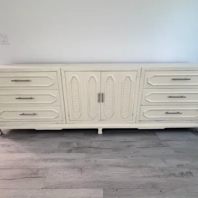 Sale Photo Thumbnail #81: Thomasville Painted Three-Section Dresser