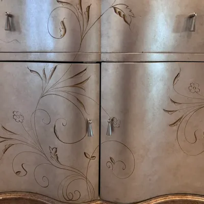 Sale Photo Thumbnail #22: Painted, Curved Front Entryway Cabinet