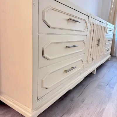 Sale Photo Thumbnail #82: Thomasville Painted Three-Section Dresser