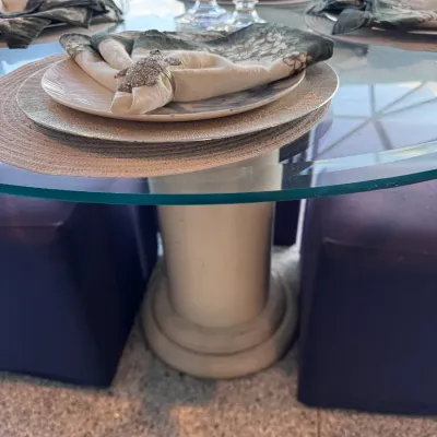 Sale Photo Thumbnail #50: Glass Top Dining Table with Four Chairs