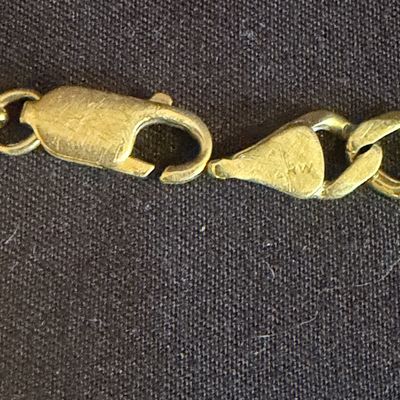 14K Gold Figaro Link Bracelet (PB-MG)