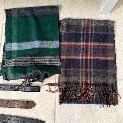 100% Cashmere Scarves, Belts & More (PBC-RG)