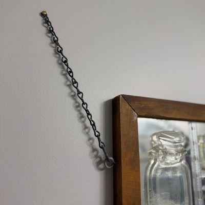 Pair of Melted Glass Bottle Framed Art (LR-RG)
