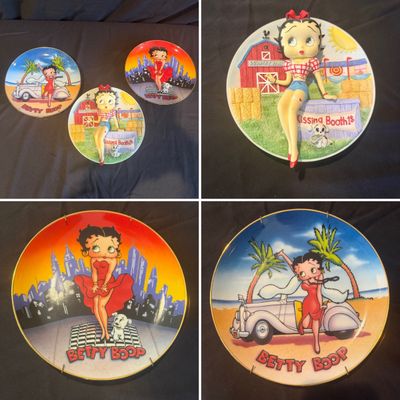 Danbury Mint Betty Boop Collector Plates (PB-MG)